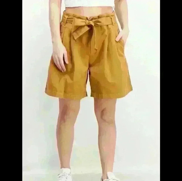 CANTAO Casual ladies belted short with pockets  size 6 - Picture 1 of 6
